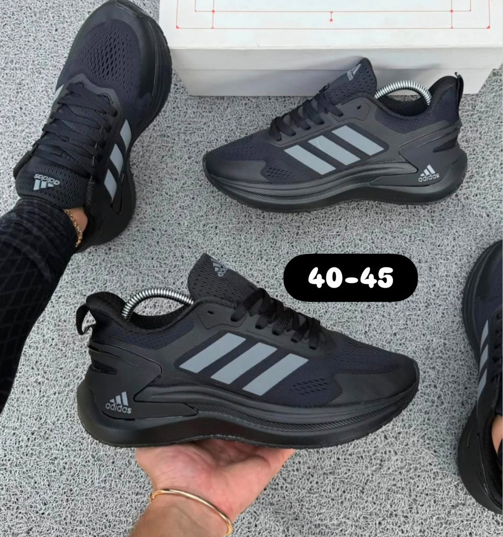 Adidas Alphaedge Running Sneakers Black/Grey Reflective