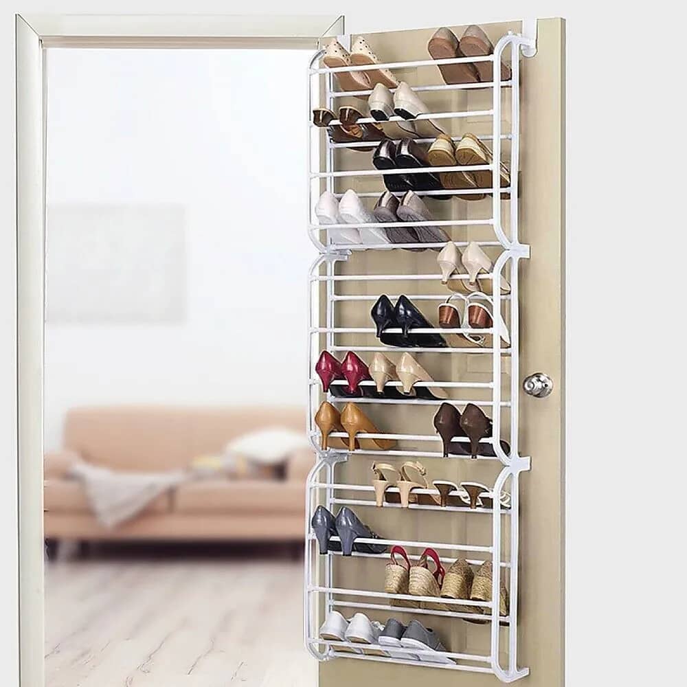 Over The Door Shoe Rack – 36-Pair Organizer