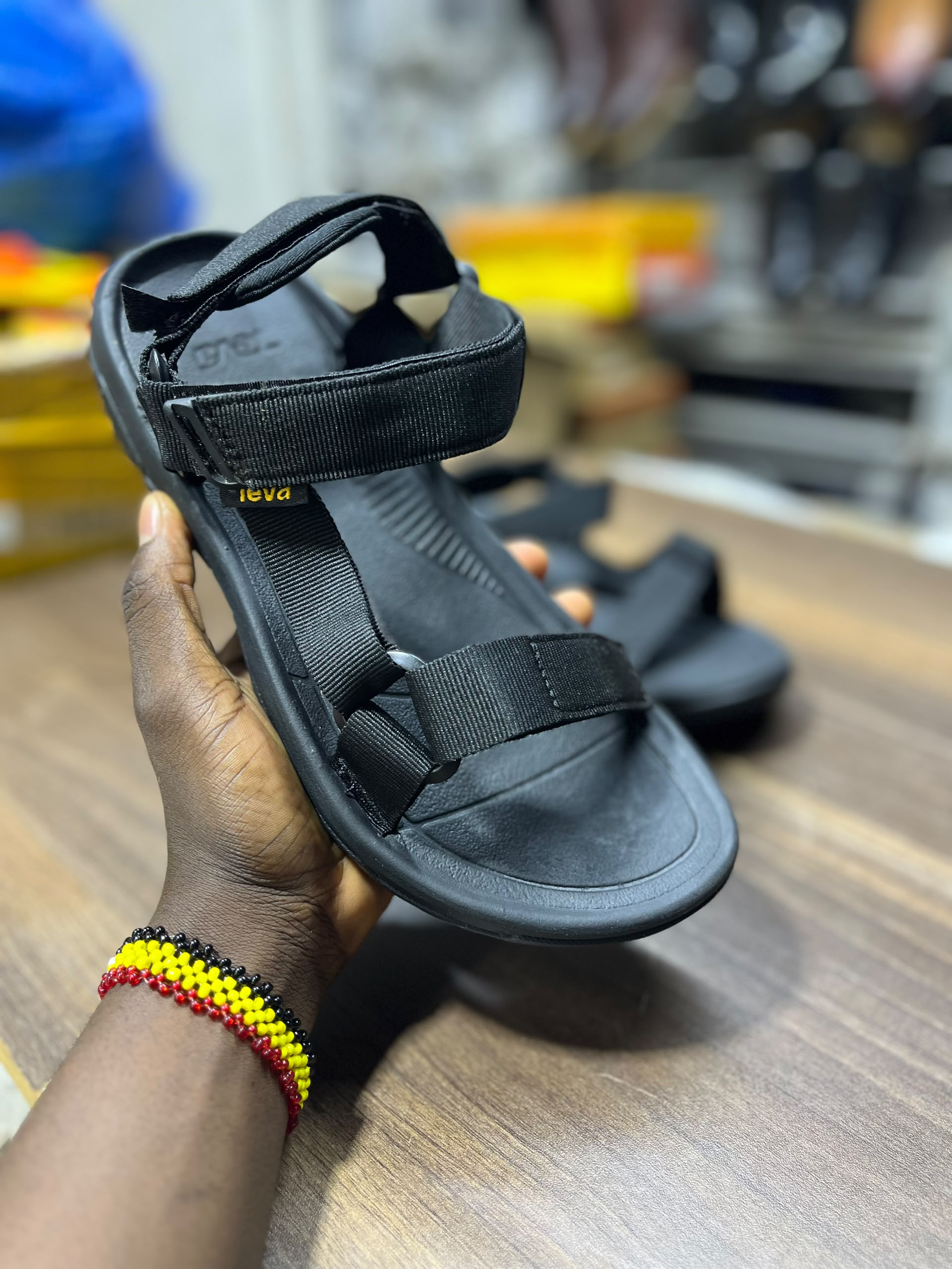 Teva Sport Sandals – All Black