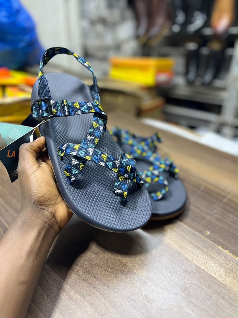 Chaco Z/2 Sport Sandals – Navy Geometric