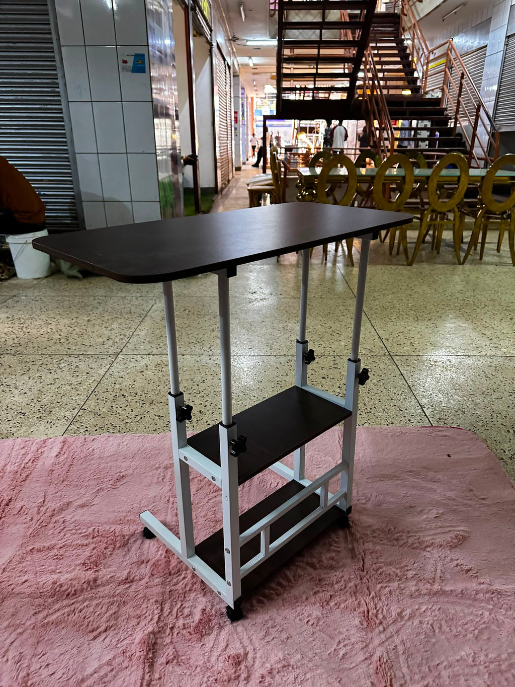 Adjustable Standing Desk with Wheels
