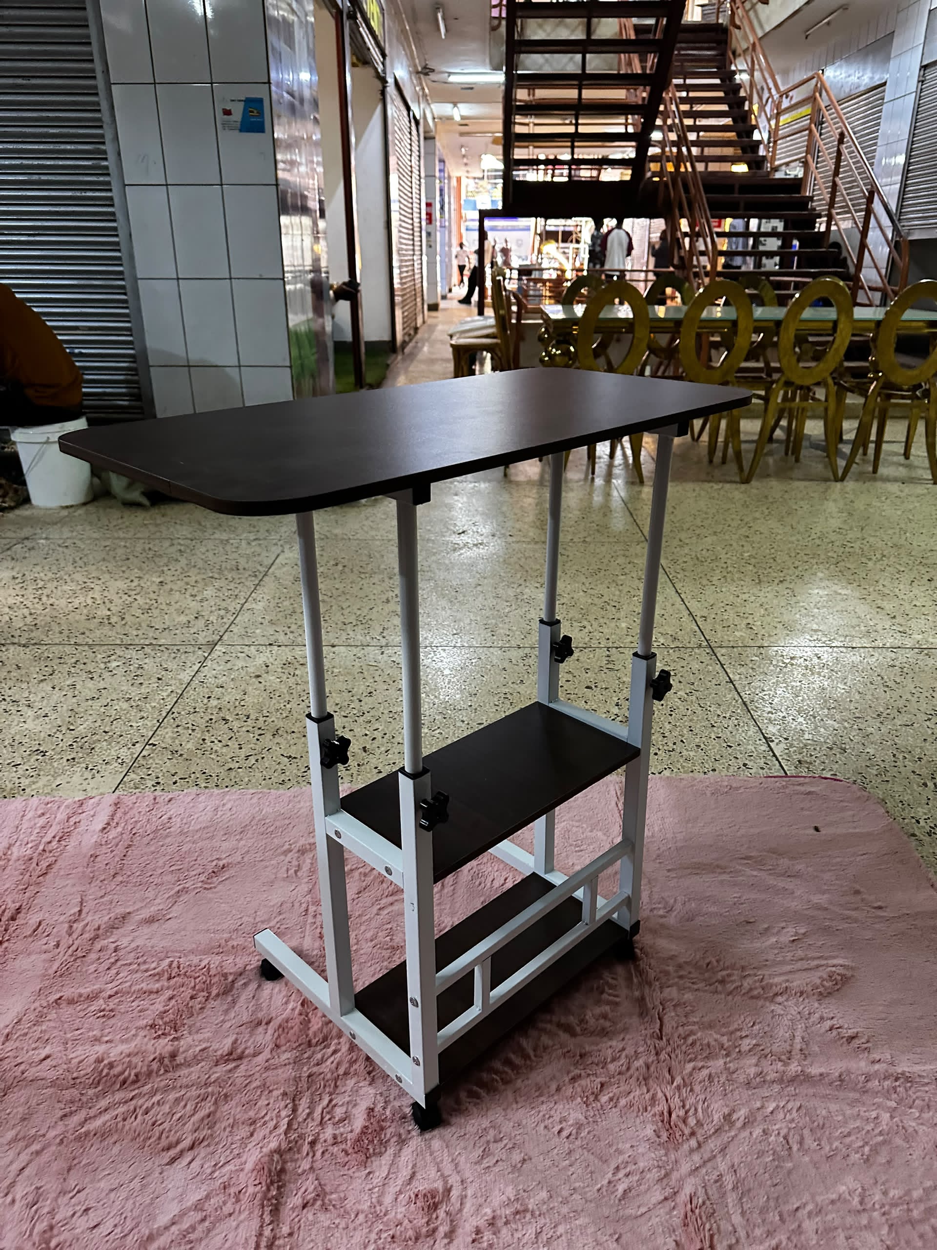 Adjustable Standing Desk with Wheels
