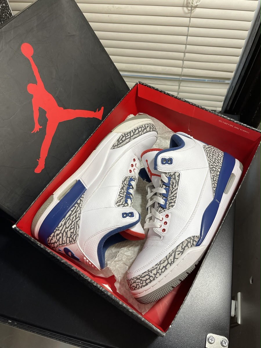 Air Jordan 3 Retro True Blue