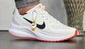 Nike Air Zoom Pegasus Running Shoes – White/Black/Red