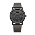 DOM Magnetic Ball Watch Leather Watch
