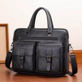 Jeep Buluo Leather Briefcase Bag