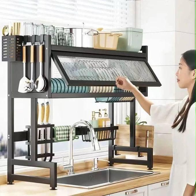 Over-Sink Dish Drying Rack