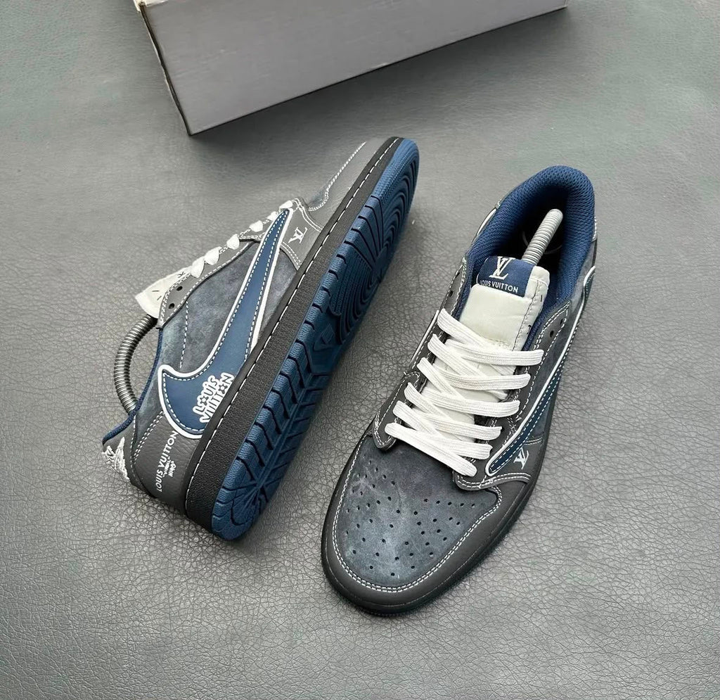 Louis Vuitton x Nike Trainer Low Navy