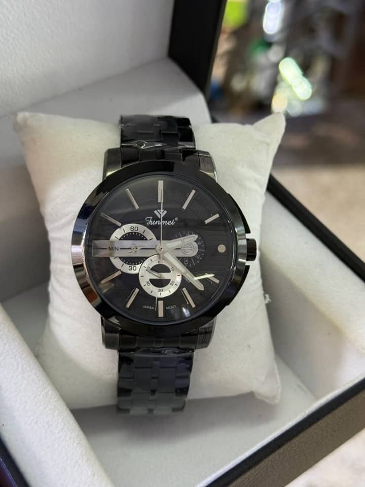 Junmei Chronograph Black Watch