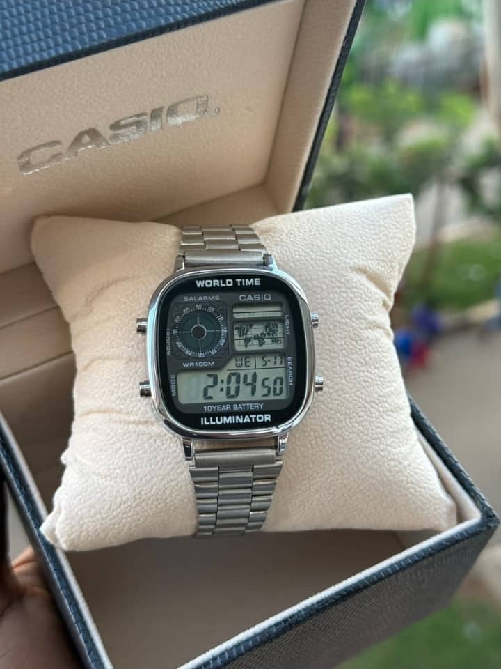 Casio World Time Illuminator Digital Watch