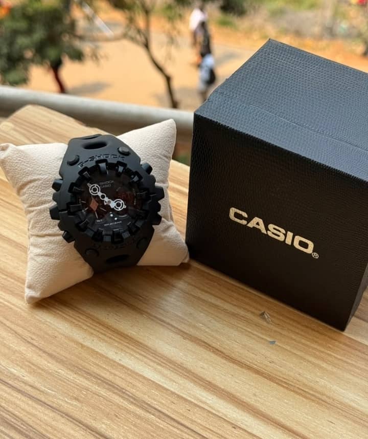 Casio G-Shock GA-700 All-Black Oversized Sport Watch