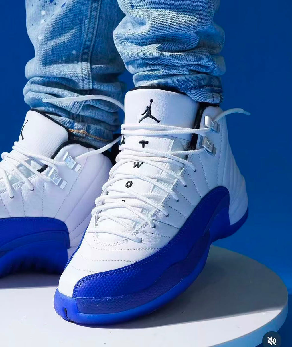 Air Jordan 12 Retro Blueberry White/Blue