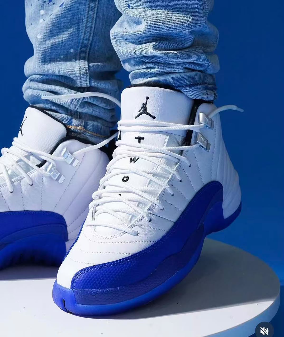 Air Jordan 12 Retro Blueberry White/Blue