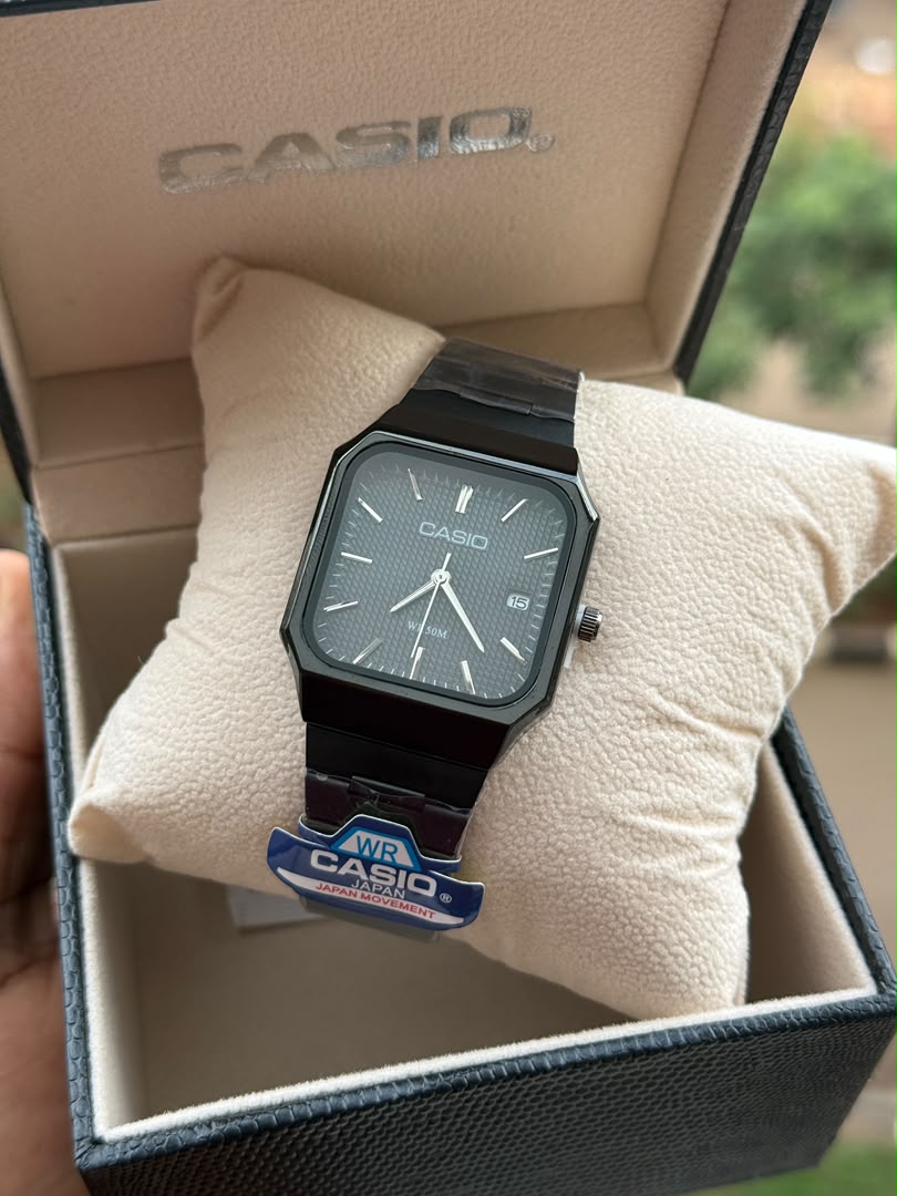 Casio Square Black Watch