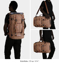 3-in-1 Canvas Travel Bag