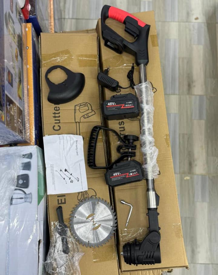 Double Battery Grass Cutter