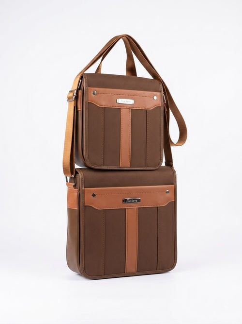 2-Piece Messenger Bag Set (Small & Large)