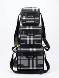 Ballina Plaid Messenger Bag – 3pcs Set