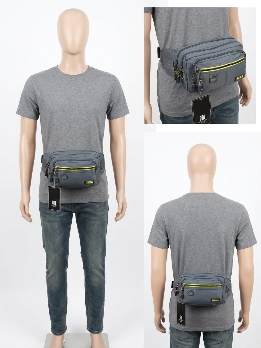 Multi-Pocket Waist Bag / Fanny Pack