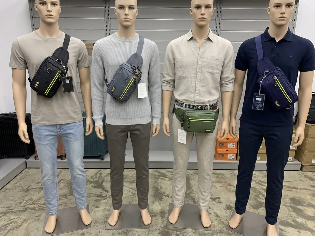 Multi-Pocket Waist Bag / Fanny Pack