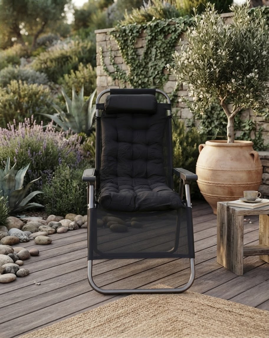 Reclining Outdoor Lounge Chairs