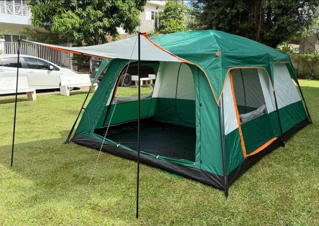 8-Person Double Room Camping Tent