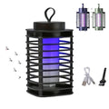 Electric UV Mosquito Killer Lamp | USB Rechargeable Bug Zapper with Hanging Hook & Cleaning Brush
