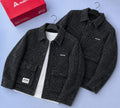 Men's Dark Tweed Overshirt Jacket