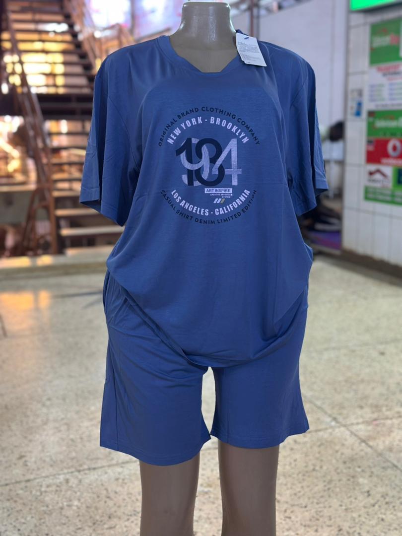 Ladies NY Brooklyn 1994 Loungewear Set – Navy