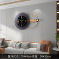 Modern Oversized Disc Wall Clock