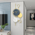 Luxury Gold Geometric Wall Clock