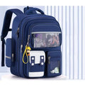 Kids' Navy Blue Anime School Backpack