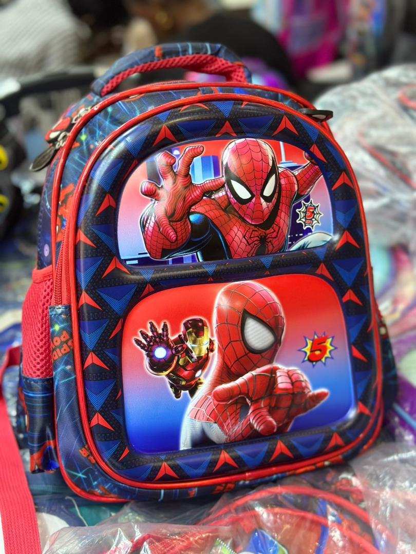 Spider-Man & Iron Man Kids School Backpack