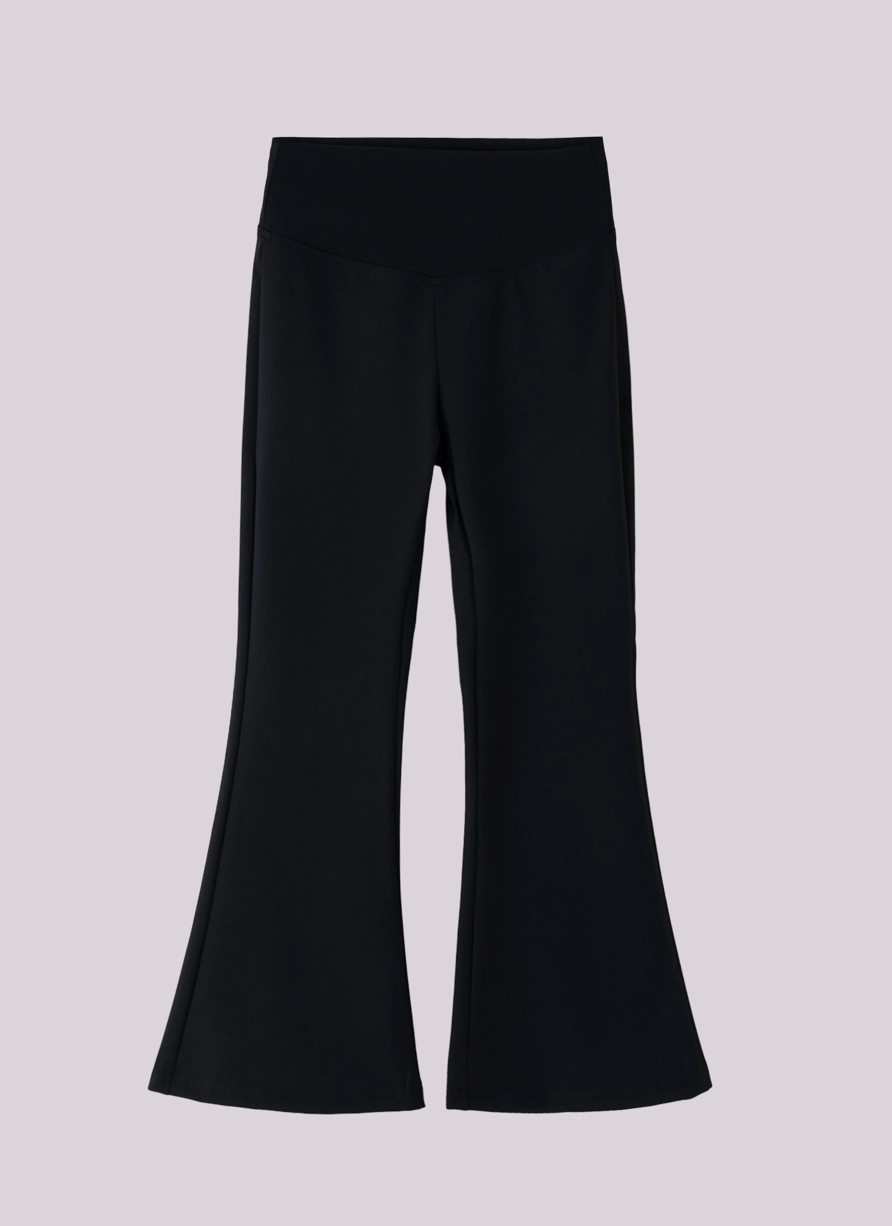 Girls Flared Pants High Waist 2024 Yoga Leggings Teenagers Stretch Elastic Waistband Kids Sportswear Trousers Autumn Spring