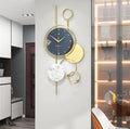 Luxury Gold Geometric Wall Clock