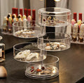 5-Tier Rotating Acrylic Jewelry & Hair Accessories Organizer