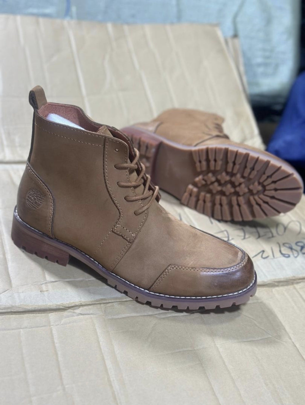 Timberland Moc Toe Lace-Up Boots