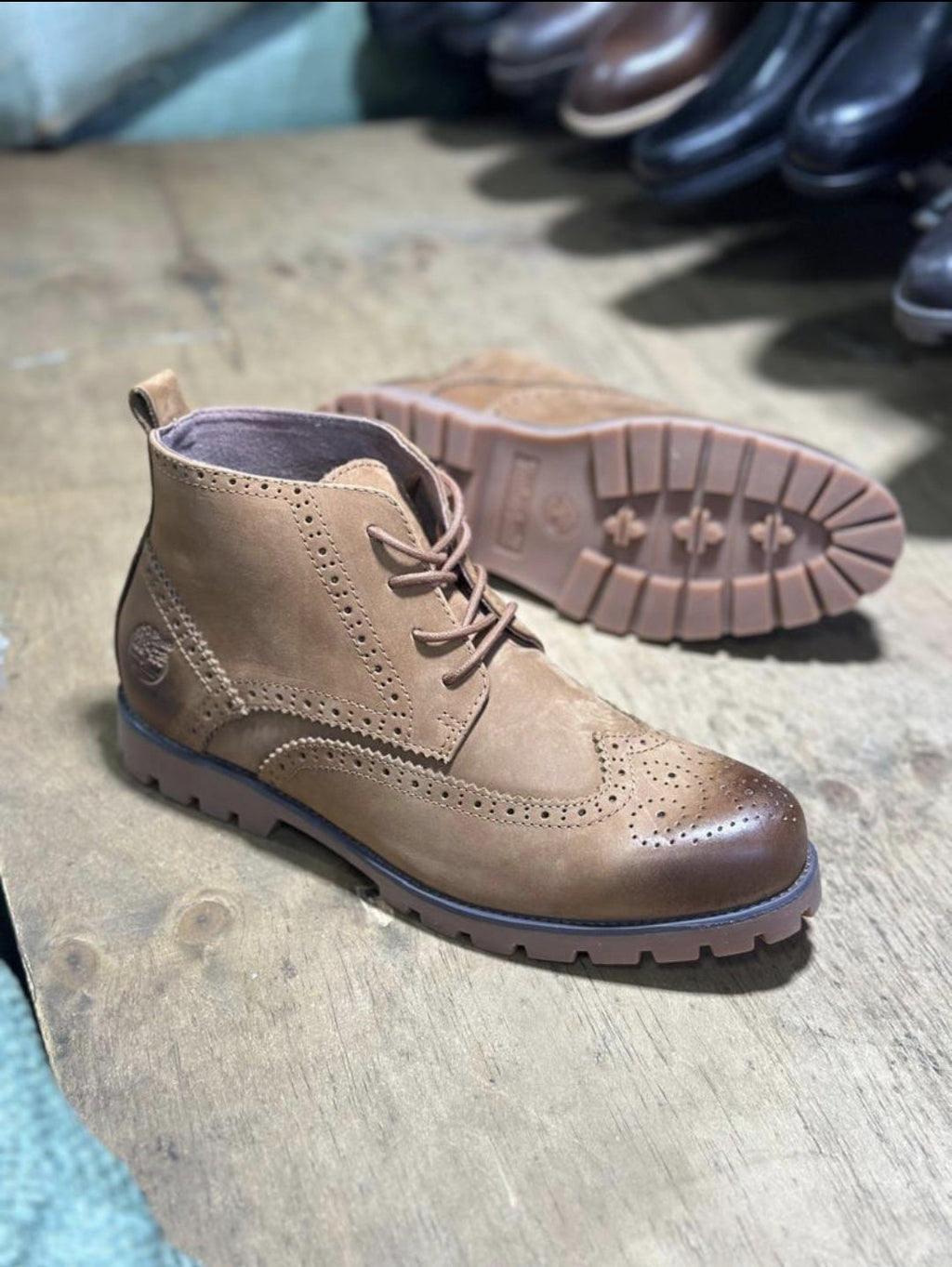 Timberland Brogue Wingtip Ankle Boots