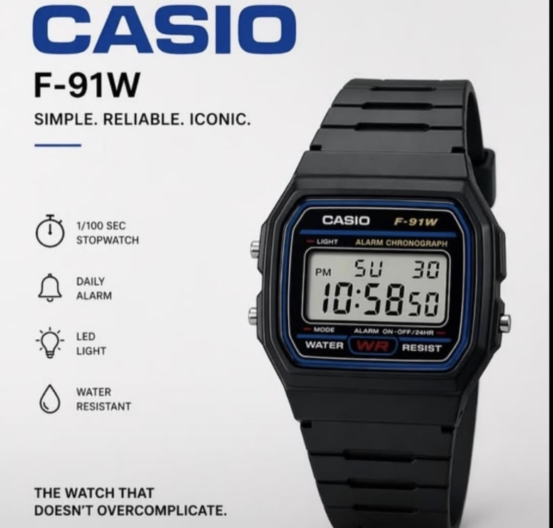 Casio F-91W Digital Watch