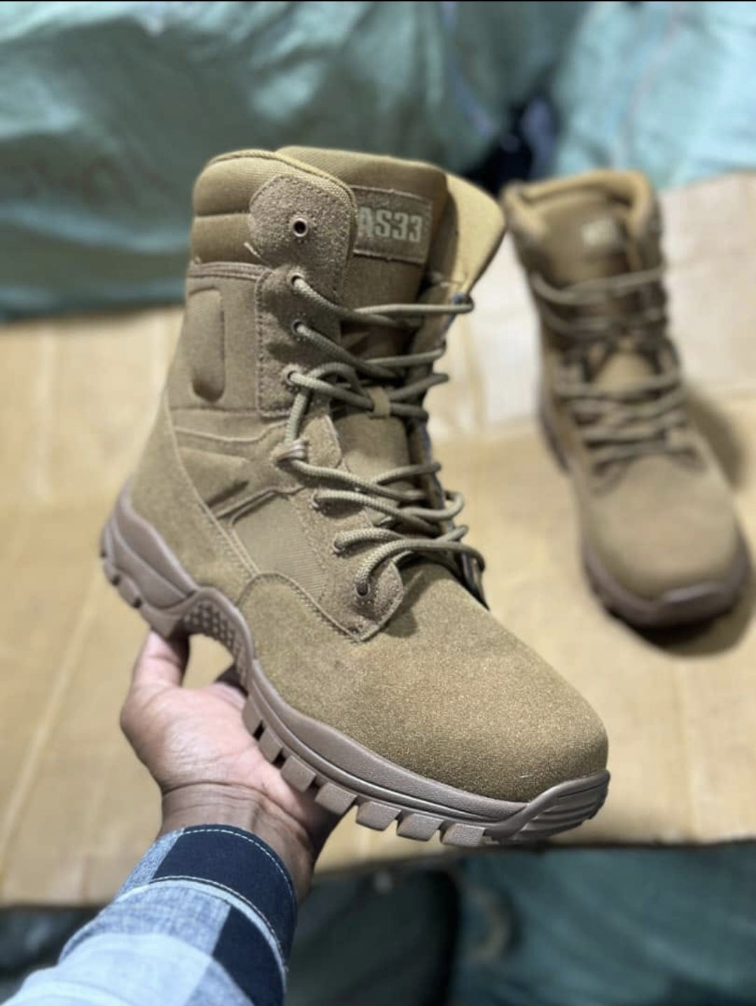 AS33 Tactical Mid Boot – Coyote Tan