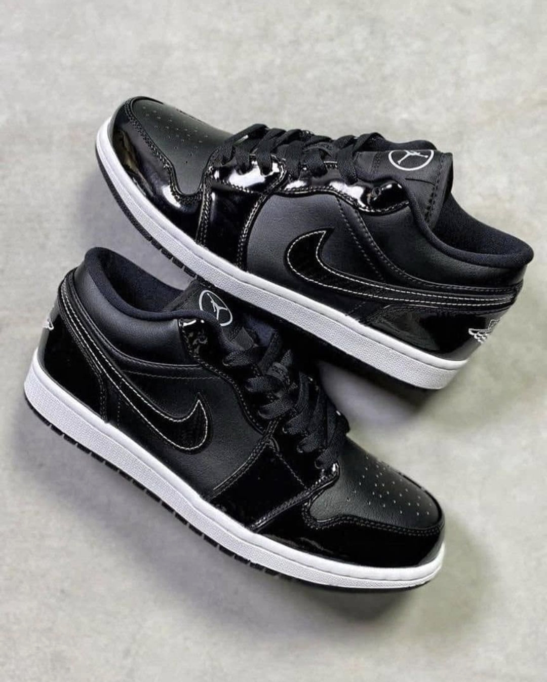 Air Jordan 1 Low - Black Patent Leather