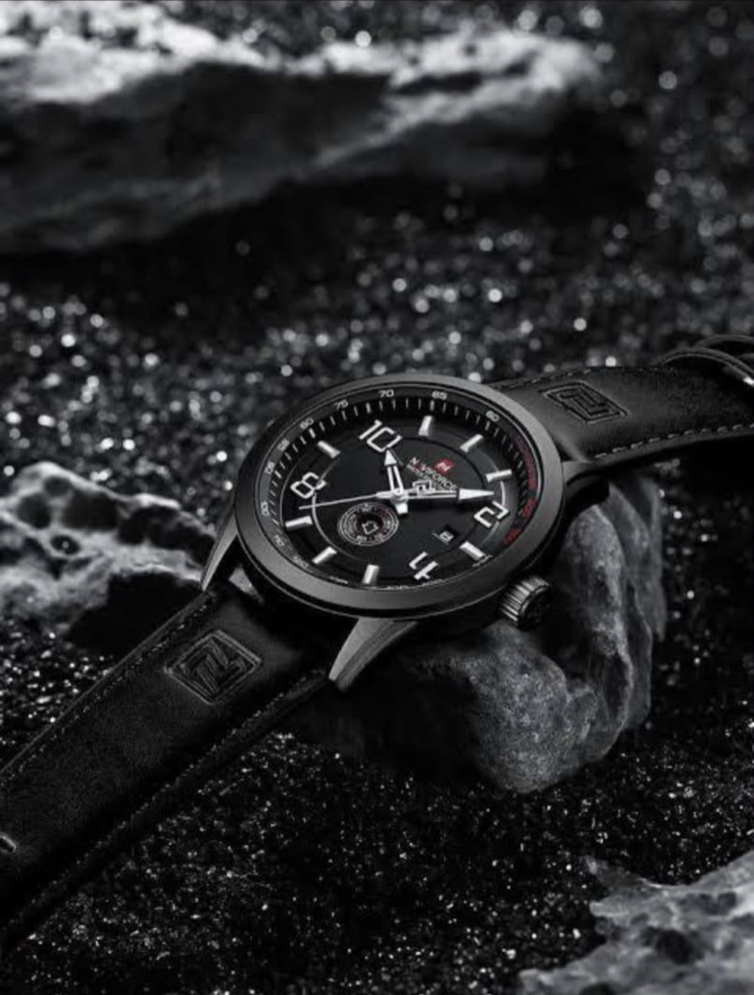 NAVIFORCE Black Military Watch