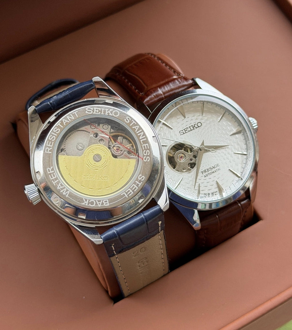 Seiko Presage Automatic Open Heart – Textured Dial