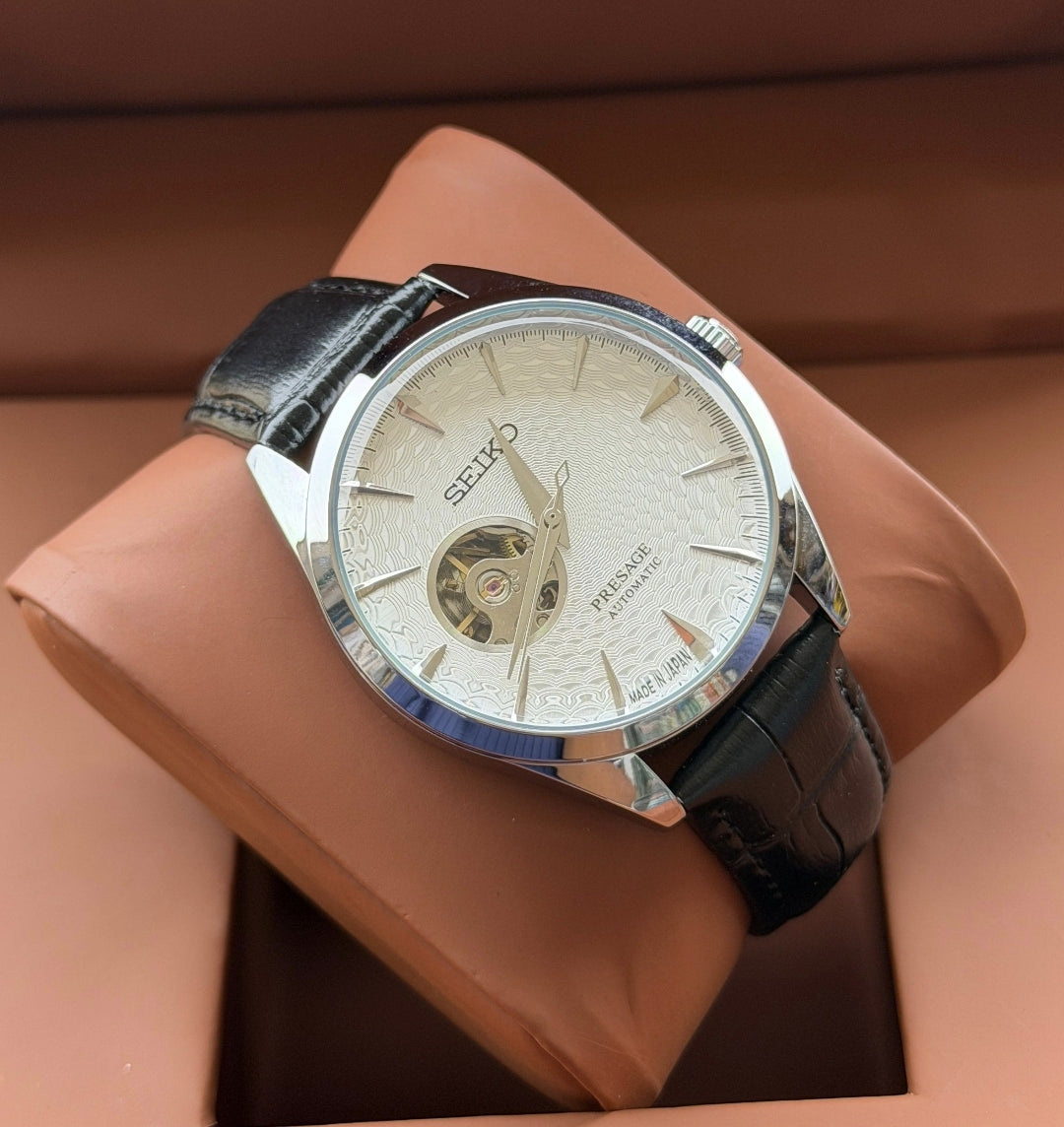 Seiko Presage Automatic Open Heart – Textured Dial