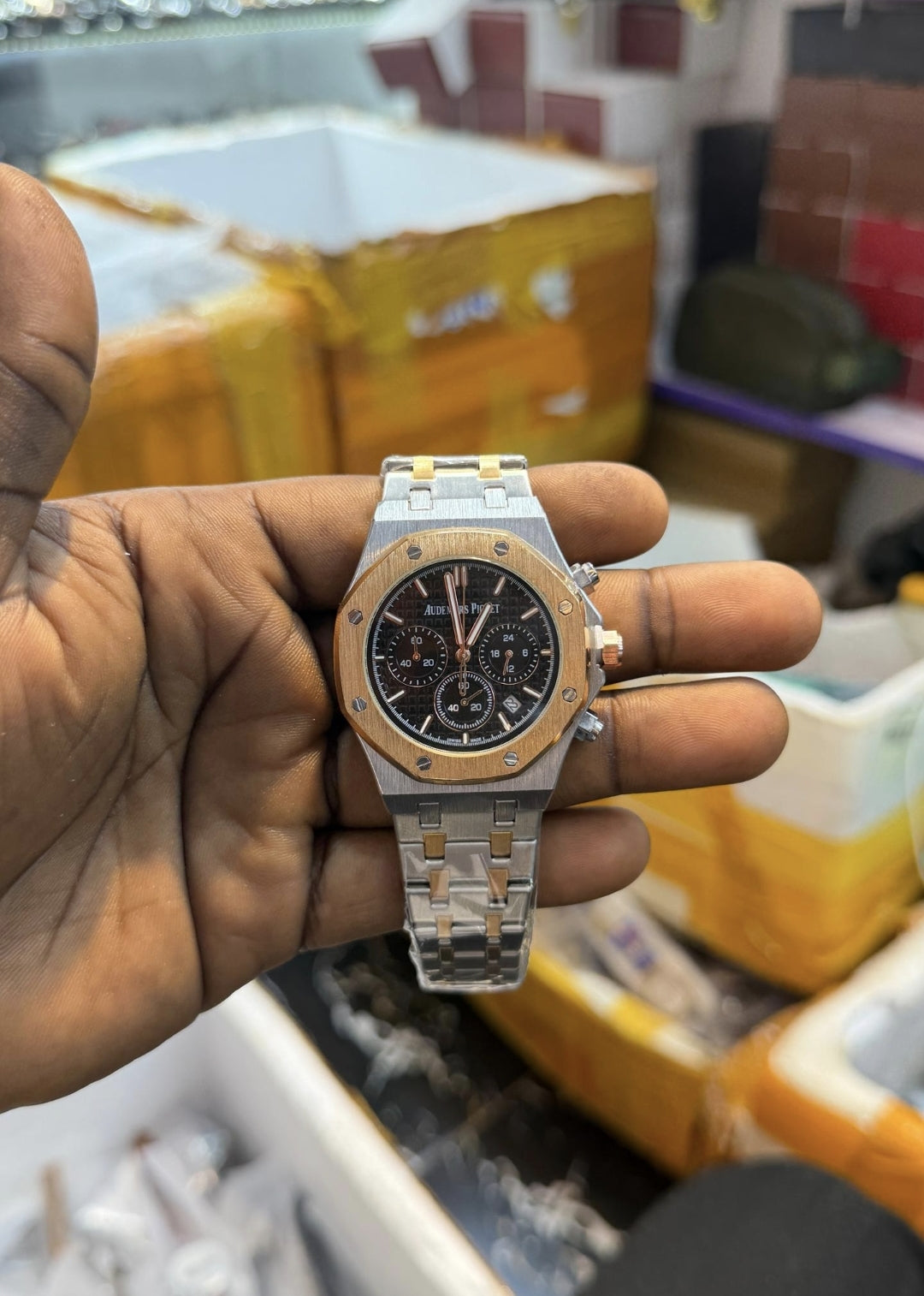 Audemars Piguet Royal Oak Chronograph – Black Dial & Steel Bracelet