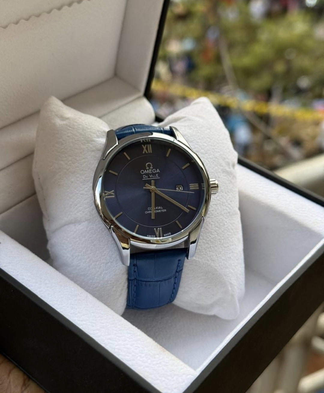 Omega De Ville Co-Axial Chronometer – Blue Dial