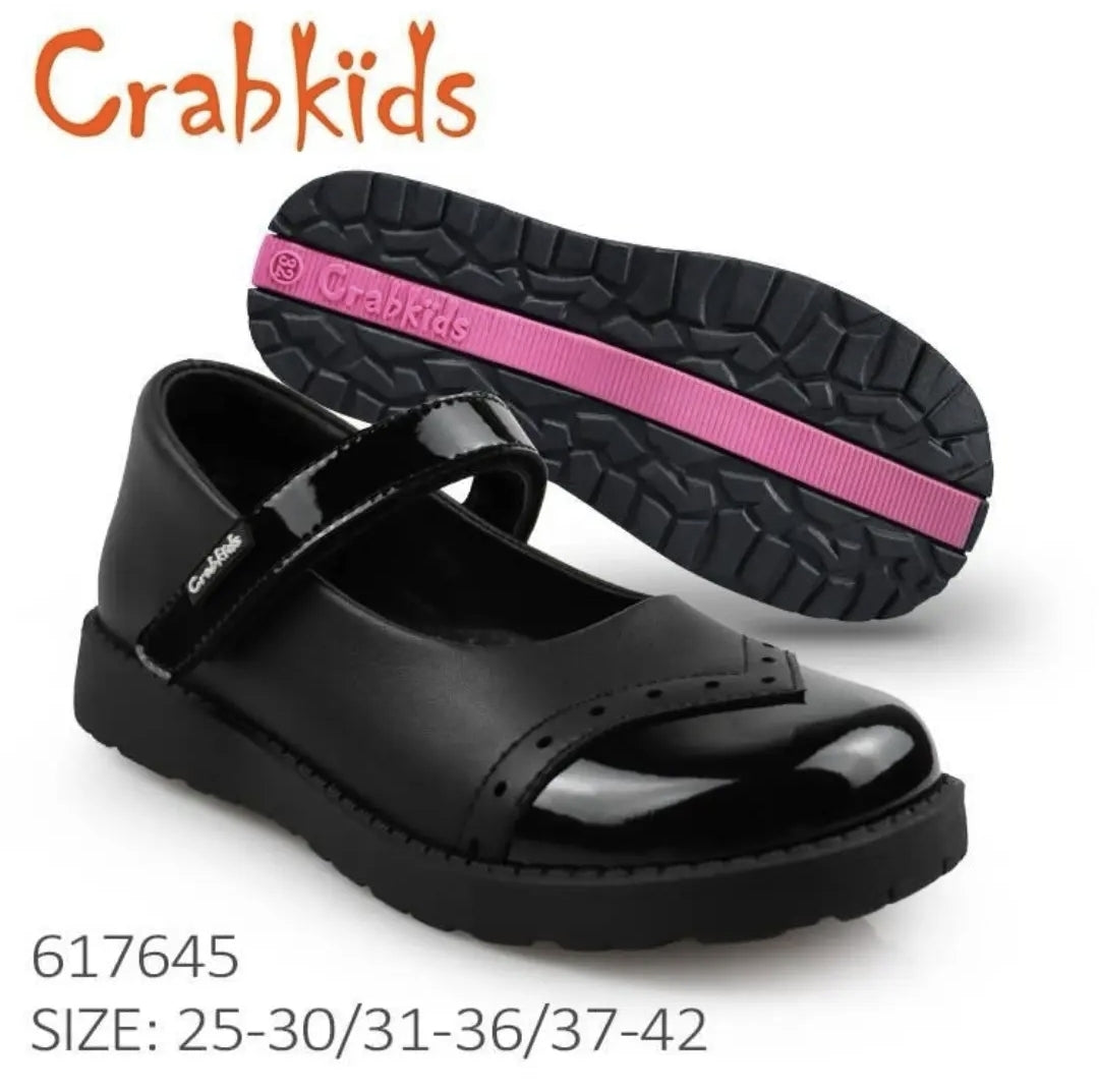 Crabkids Girls School Shoe 617645