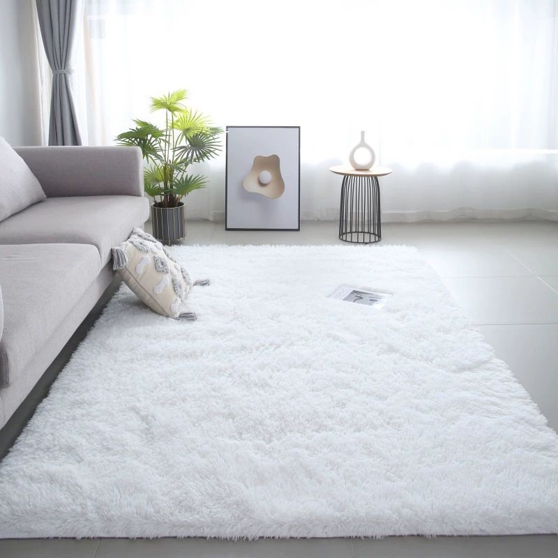 White  Fluffy Shaggy Rug | 2x2.5m