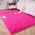 Pink Fluffy Shaggy Rug | 2x2.5m