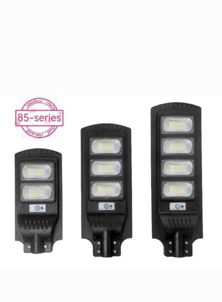 Neelux 85-Series 120W All-in-One Solar Street Light with Motion Sensor
